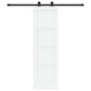 vidaXL Преплъзваща се врата 61 x 198,5 cm Инженерна дървесина