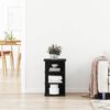 vidaXL Страничен шкаф Черния дъб 35 x 35 x 55 см Инженерно дърво
