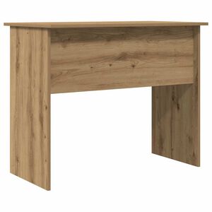 vidaXL Бюро, дъб артизан, 90x50x74 см, инженерно дърво