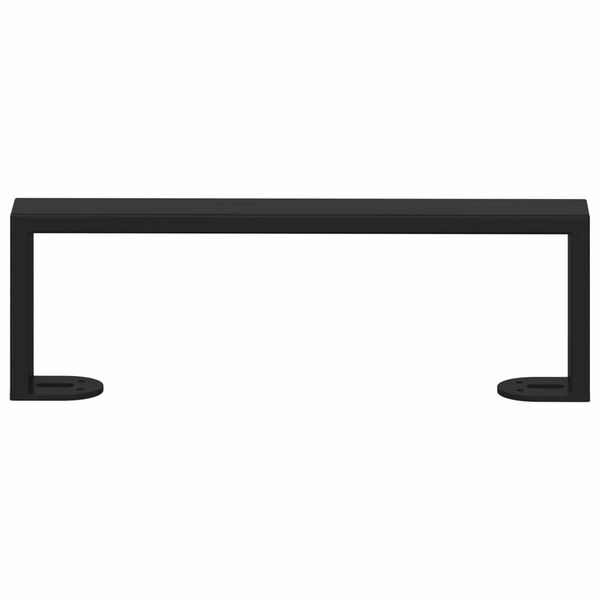 vidaXL Крака за мебели 2 pcs Черно 311 x 40,5 x 100 мм Желязо