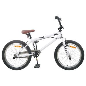 vidaXL BMX Велосипед 20 инча за деца над 9 години Бяло