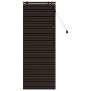vidaXL Венецианска щора Тъмен кафяв 55 x 160 см 35 mm