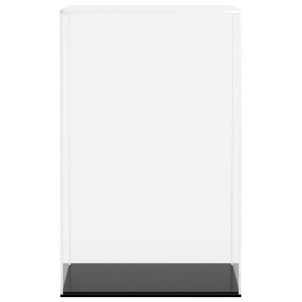 vidaXL Кутия витрина, прозрачна, 22x18x35 см, акрил