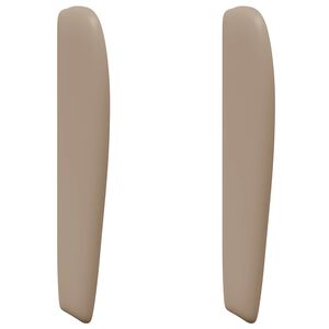 vidaXL Ушичка на таблата Кафяво 80 x 23 x 6 см ПВЦ