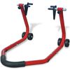 vidaXL Предна стойка за мотор, червена