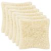 vidaXL Калъфка за възглавница 6 pcs HEERLEN Кремаво 50 x 50 cm