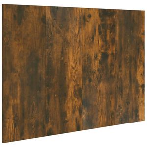 vidaXL Табла за легло, опушен дъб, 120x1,5x80 см, инженерна дървесина