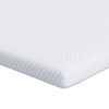 vidaXL Топер за матрак от мемори пяна 70 x 200 cm Thick Меко Бяло