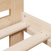 vidaXL Рамка за легло без матрак 200x200 см масивна чамова дървесина
