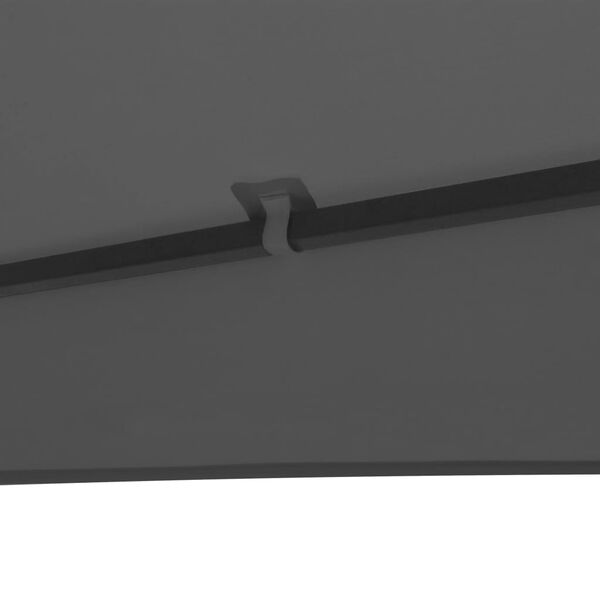 vidaXL Градинска беседка, 323x275x265 см, антрацит