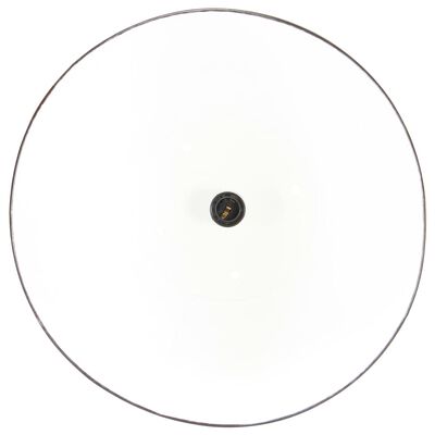 vidaXL Индустриална пенделна лампа 25 W черна кръгла 42 см E27