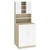White_and_sonoma_oak
