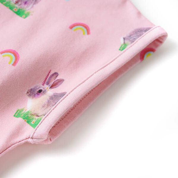 Детска рокля, светлорозова, 104