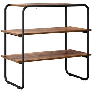 vidaXL Конзолна маса Старо дърво 60 x 41 x 75 см Инженерна дървесина