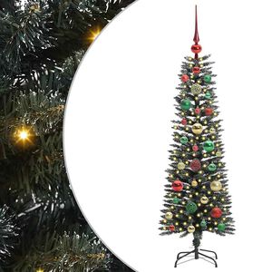vidaXL С изкуствено коледно дърво Зелен 120 cm