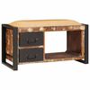 vidaXL Пейка с място за съхранение Многоцветен 80 x 35 x 40 см