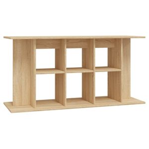vidaXL Стойка за аквариум, дъб сонома, 120x40x60 см, инженерно дърво