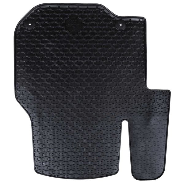 vidaXL Автомобилен килим 3 pcs Черно VW CRAFTER , TGE TPE