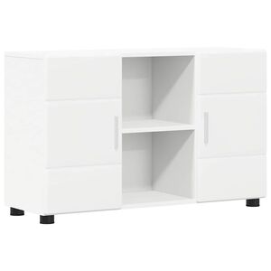 vidaXL Служебен шкаф FLORIN 88,5 x 30,5 x 55,5 см Бяло