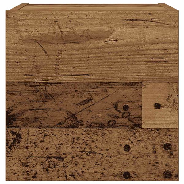 vidaXL Стенни шкафове за телевизор от старо дърво 30,5x30x30 cm