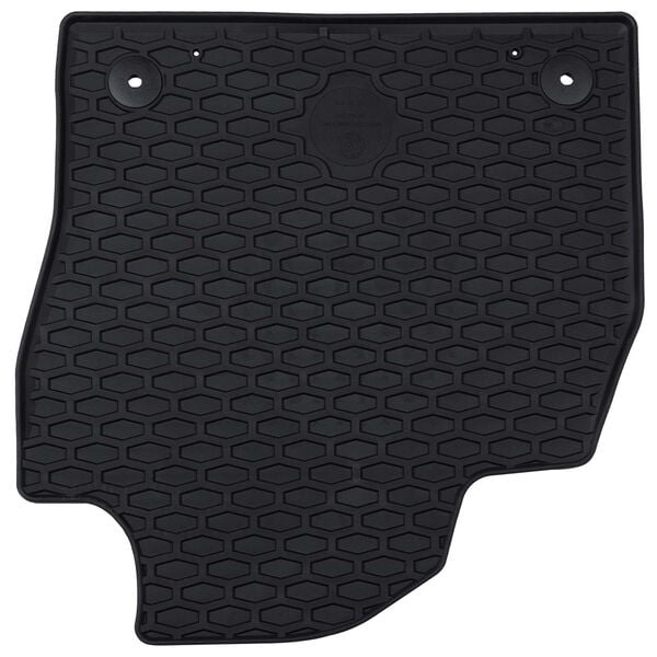 vidaXL Автомобилен килим 4 pcs Черно VW POLO , TAIGO Каучук