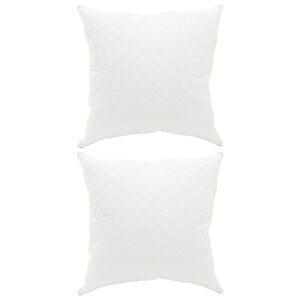 vidaXL Възглавница FULDA 2 бр. 80 x 80 cm 100% Гъши пух и перья Бяло