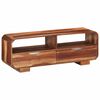 vidaXL ТВ шкаф, 110x30x40 см, масивно акациево дърво