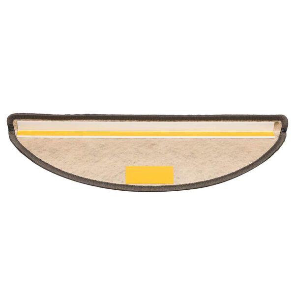 vidaXL Самозалепващи стелки за стълби сизал 30 бр 56x17x3 см