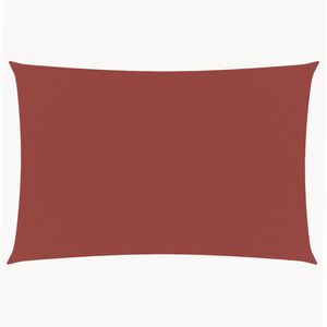 vidaXL Платно-сенник, Оксфорд текстил, правоъгълно, 2x5 м, теракота