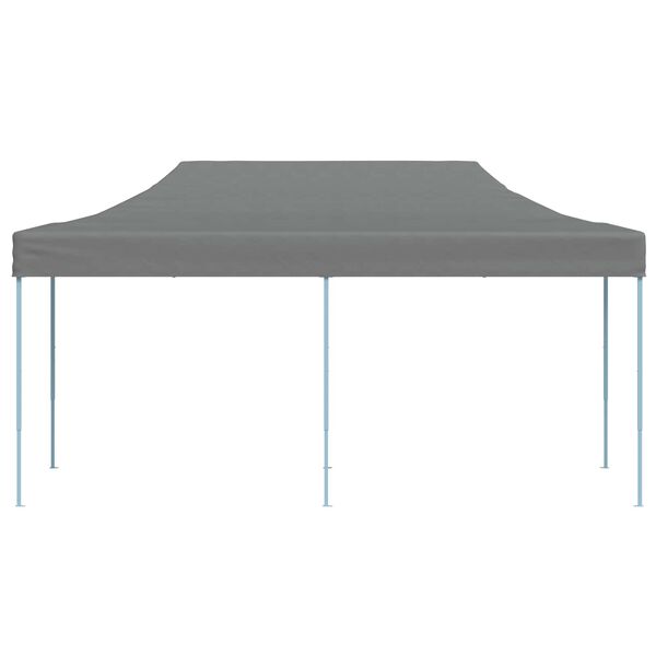 vidaXL Парти шатър Антрацит 291 x 580 x 315 см Оксфордска тъкан
