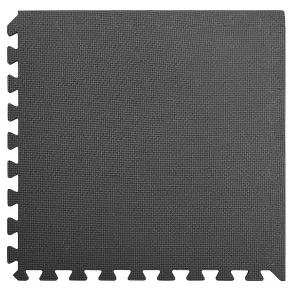 vidaXL Пъзел за Упражнения 12 pcs Черно 4,32 ㎡ EVA Пяна
