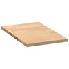 vidaXL Кухненски работен плот, 40x63,5x2,7 см, дъб масив, правоъгълна