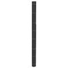 vidaXL Мембрана против плевели, черна, 1,5x25 м, PP