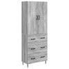 vidaXL Комплект шкафове 2 бр. 66 x 34,5 x 90 см Инженерна дървесина