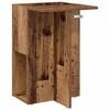 vidaXL Крайна масичка Старо дърво 35 x 40 x 55 см Инженерна дървесина