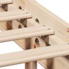 vidaXL Рамка за легло без матрак, 90x200 см, масивна чамова дървесина