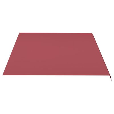 vidaXL Резервно платнище за тенти, бордо червено, 5х3,5 м