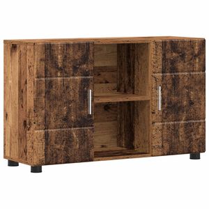 vidaXL Служебен шкаф FLORIN 88,5 x 30,5 x 55,5 см Старо дърво