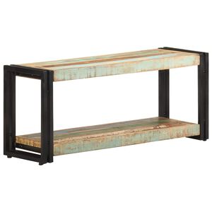 vidaXL ТВ шкаф, 90x30x40 cм, регенерирано дърво масив
