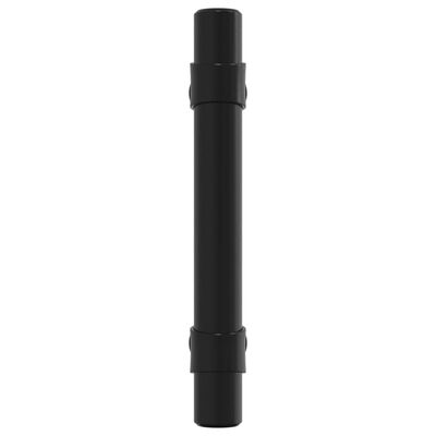 vidaXL Дръжки за шкафове, 10 бр, черни, 64 мм, неръждаема стомана