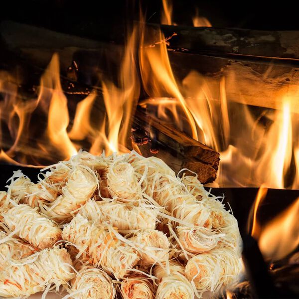 vidaXL Разпалки БИО подпалки 15 кг