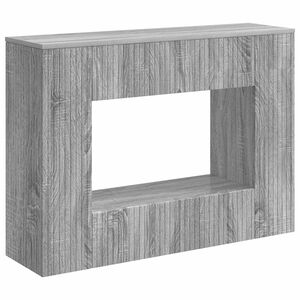vidaXL Конзолна маса Сиво Сонома 101 x 29 x 74 см