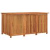 vidaXL Градинска кутия за съхранение 150x80x75 см акациево дърво масив