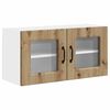 vidaXL Панел за миялна машина Kalmar Дъб 80 x 31 x 40 см