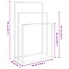 vidaXL Свободностояща поставка за кърпи, черна, 48x24x79 см, желязо