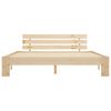 vidaXL Рамка за легло, бор масив, 160х200 см