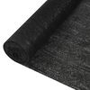 vidaXL Засенчваща мрежа черна 2x10 м HDPE 195 г/м&sup2;