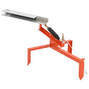 vidaXL Хвърляч за глинени мишени, стомана