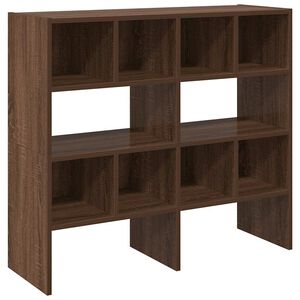 vidaXL Поставки за обувки, 2 бр, стифируеми, кафяв дъб, 89,5x30x40 см