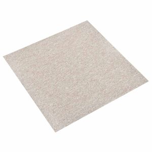vidaXL Килим 20 бр. Светло бежово 50 x 50 cm 100% Полипропилен
